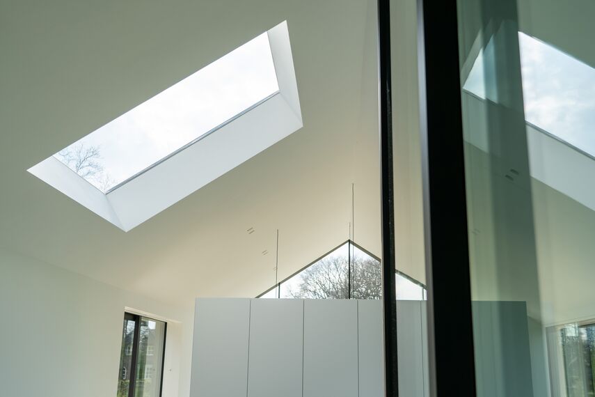 SlimLine 38 Portes, ConceptPatio 130 Coulissants et ConceptSystem 77 Fenêtres - Het Kleine Krikhaar situé à Geesteren, les Pays-Bas