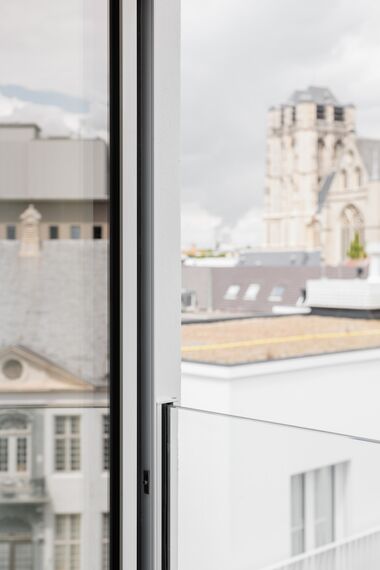 MasterLine 8 Fenêtres, MasterLine 8 Portes, ConceptSystem 77 Portes, HiFinity Coulissants et CS 77 Fire Proof Fenêtres - Résidence De Dams situé à Antwerp, Belgique