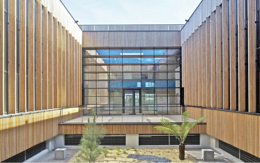 ConceptWall 50 Murs rideaux - Technologie Technocampus Ocean situé à Bouguenais, France