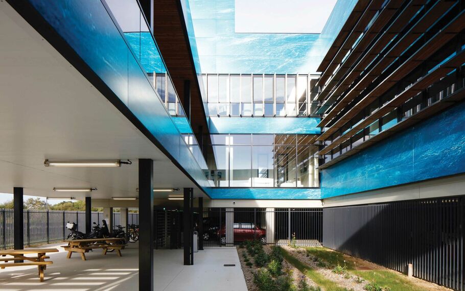 ConceptWall 50 Murs rideaux - Technologie Technocampus Ocean situé à Bouguenais, France