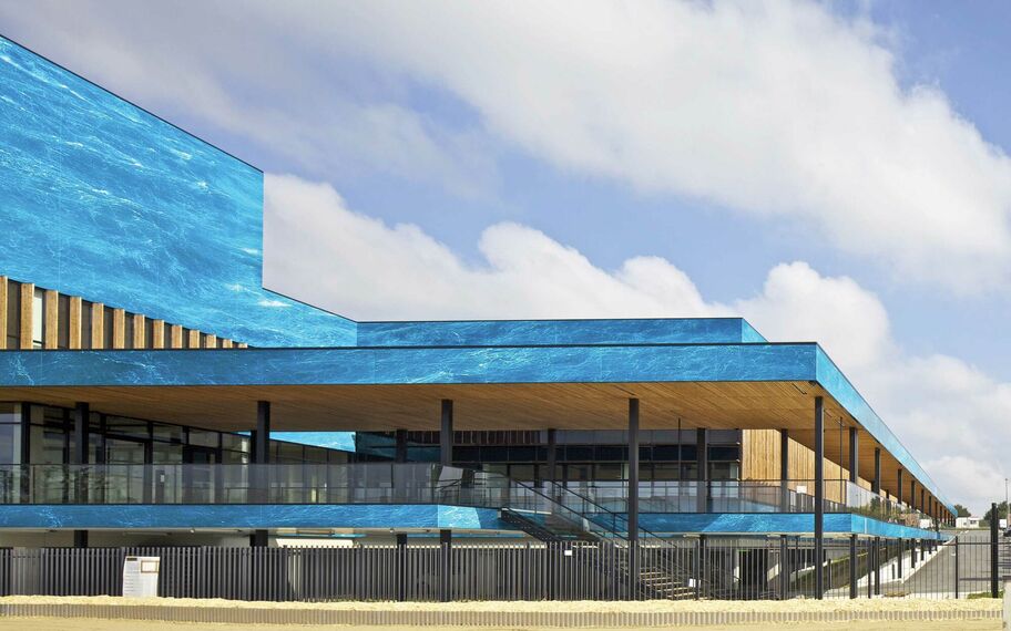 ConceptWall 50 Murs rideaux - Technologie Technocampus Ocean situé à Bouguenais, France