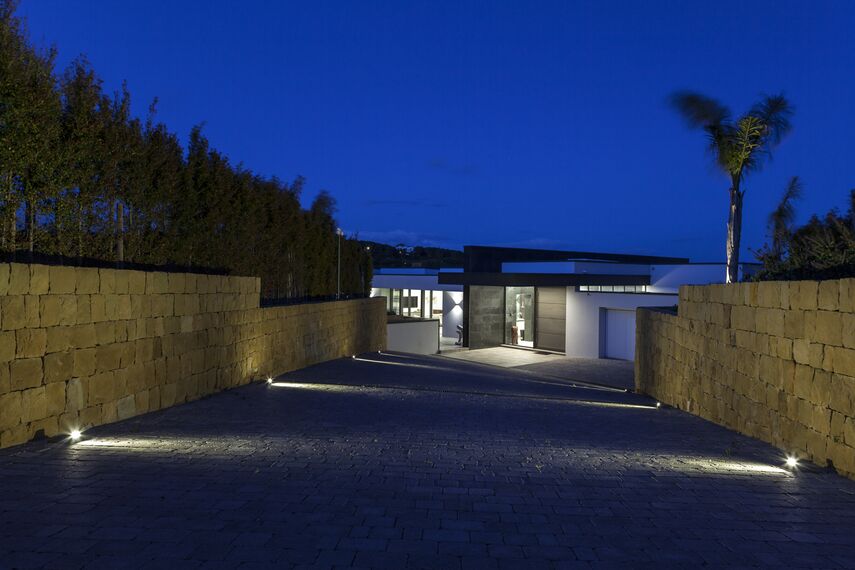 SlimLine 38 Portes, HiFinity Coulissants et ConceptFolding 77 Coulissants - Maison Villa en Espagne - En toute transparence situé àEspagne