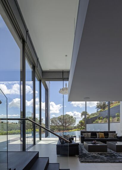 SlimLine 38 Portes, HiFinity Coulissants et ConceptFolding 77 Coulissants - Maison Villa en Espagne - En toute transparence situé àEspagne