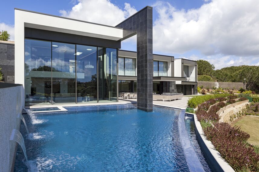 SlimLine 38 Portes, HiFinity Coulissants et ConceptFolding 77 Coulissants - Maison Villa en Espagne - En toute transparence situé àEspagne