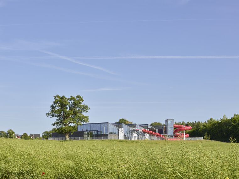 ConceptWall 50 Murs rideaux - Sports Centre Aquatique Beaucouze situé à Beaucouzé, France