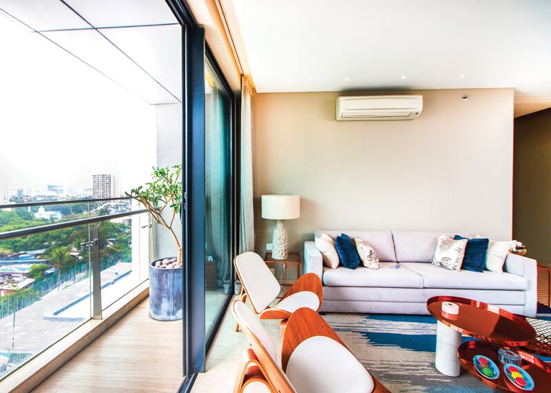 EcoSystem 45Pa Portes - Complexe immobilier Oberoi Prisma situé àInde