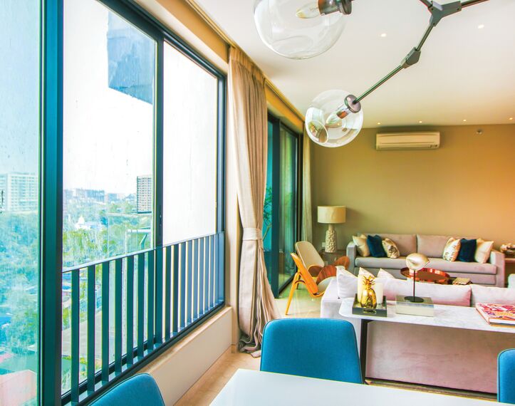 EcoSystem 45Pa Portes - Complexe immobilier Oberoi Prisma situé àInde