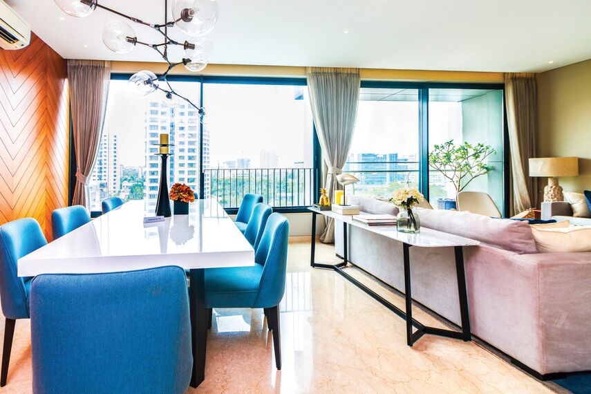 EcoSystem 45Pa Portes - Complexe immobilier Oberoi Prisma situé àInde