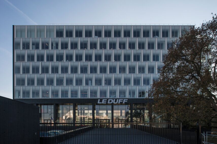 ConceptWall 50 Murs rideaux - Centre d'affaires Siège Le Duff situé à Rennes, France