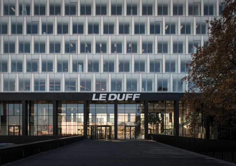 ConceptWall 50 Murs rideaux - Centre d'affaires Siège Le Duff situé à Rennes, France