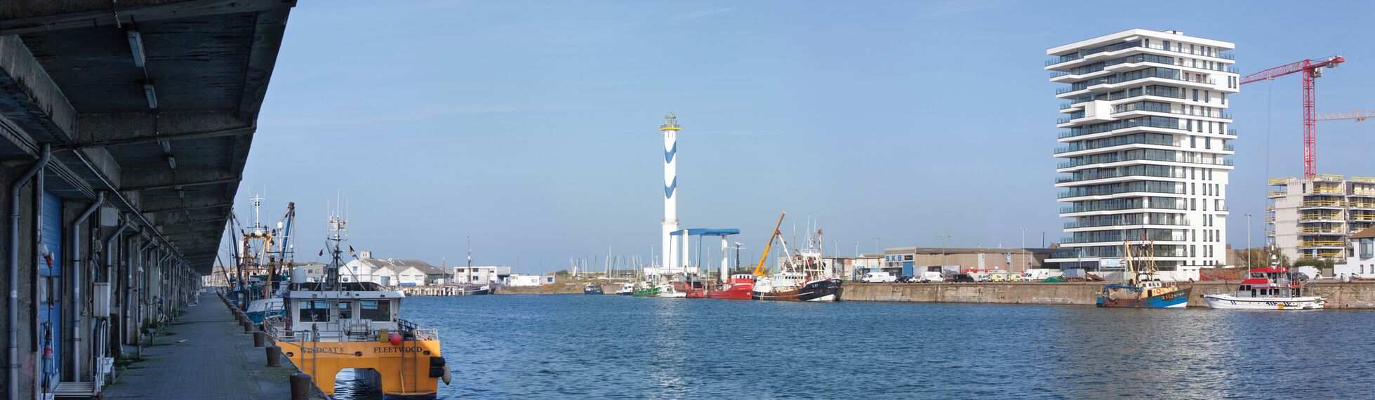 ConceptSystem 77 Fenêtres et ConceptWall 50 Murs rideaux - Baelskaai 12 (Oosteroever) situé à Oostende, Belgique