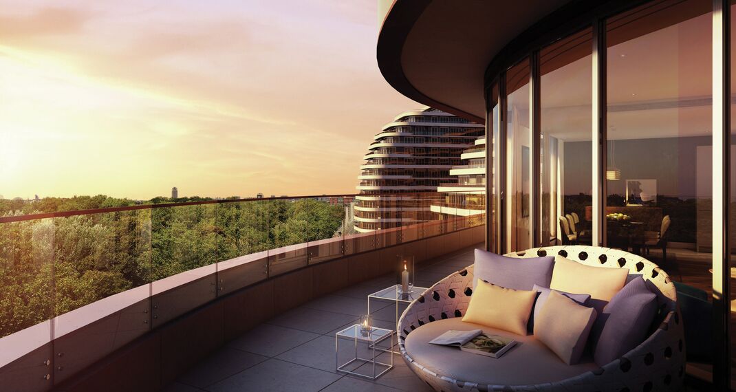 ConceptWall 50 Murs rideaux, ConceptSystem 77 Fenêtres et ConceptFolding 77 Coulissants - Vista situé à London, Royaume-Uni