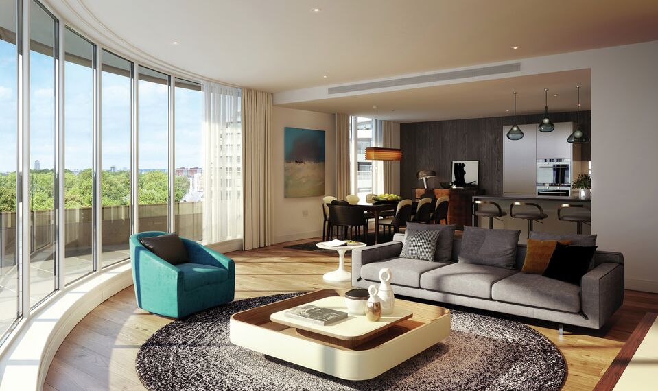 ConceptWall 50 Murs rideaux, ConceptSystem 77 Fenêtres et ConceptFolding 77 Coulissants - Vista situé à London, Royaume-Uni