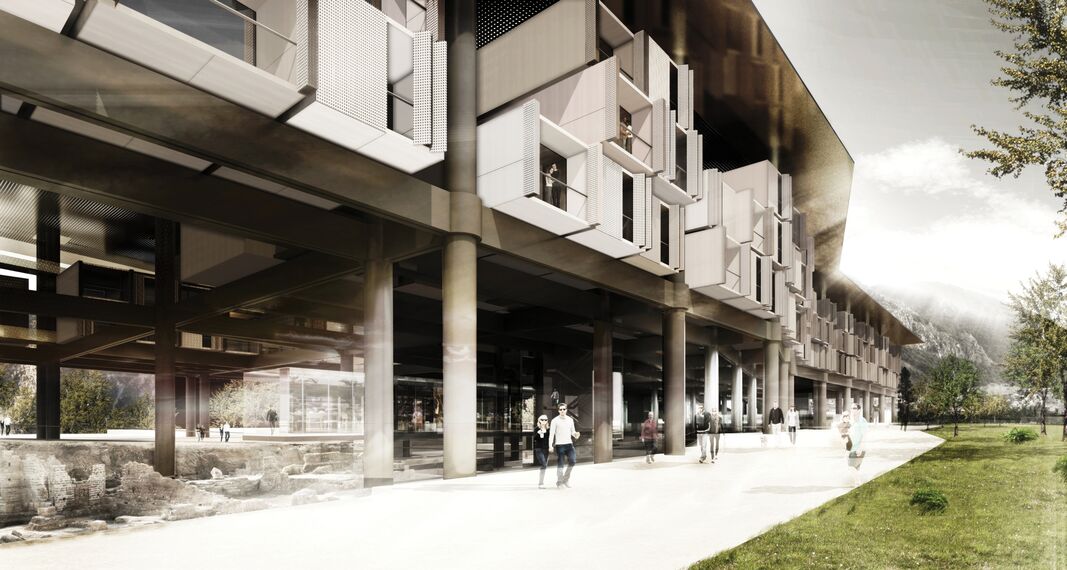 ConceptWall 50 Murs rideaux et ConceptSystem 68 Portes - Antakya Hilton Museum Hotel situé à Hatay, Turquie