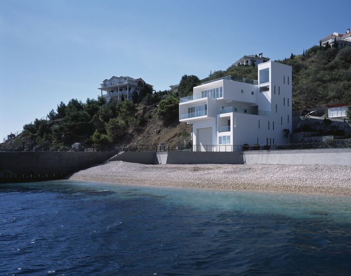 ConceptFolding 77 Coulissants et ConceptSystem 77 Fenêtres - Maison Yacht House situé àUkraine