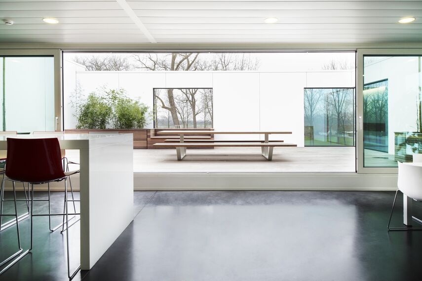 ConceptSystem 77 Fenêtres - Christiaens Office Building situé à Oostkamp, Belgique