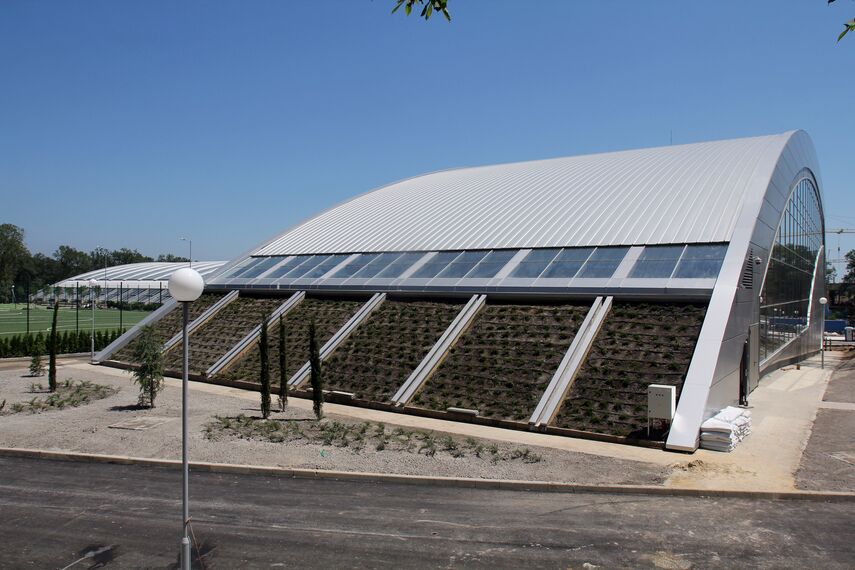 ConceptWall 50 Murs rideaux - Centre sportif Sports Centre SOK Kamchia situé à Varna, Bulgarije