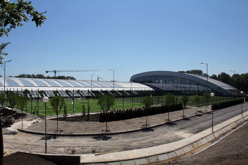 ConceptWall 50 Murs rideaux - Centre sportif Sports Centre SOK Kamchia situé à Varna, Bulgarije