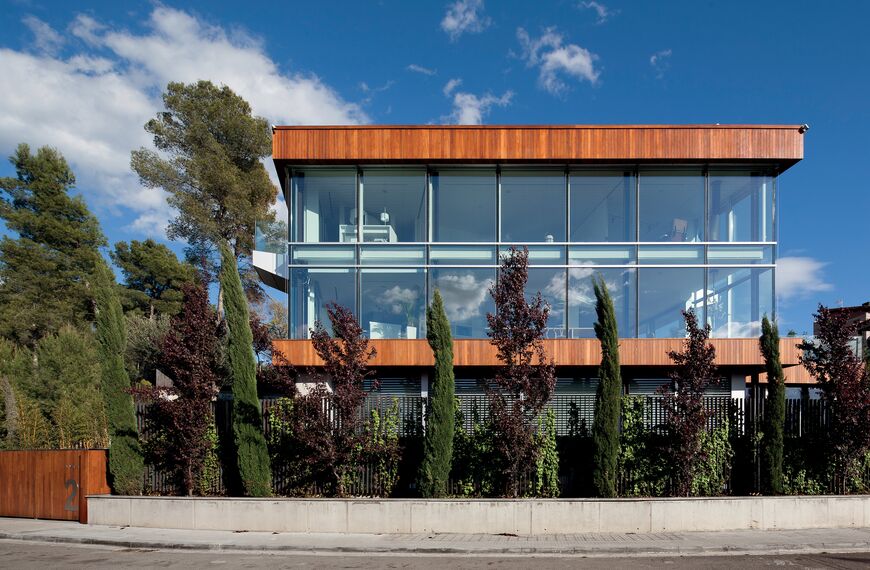 ConceptWall 60 Murs rideaux et ConceptPatio 130 Coulissants - Private House El Papiol situé à Barcelona, Espagne