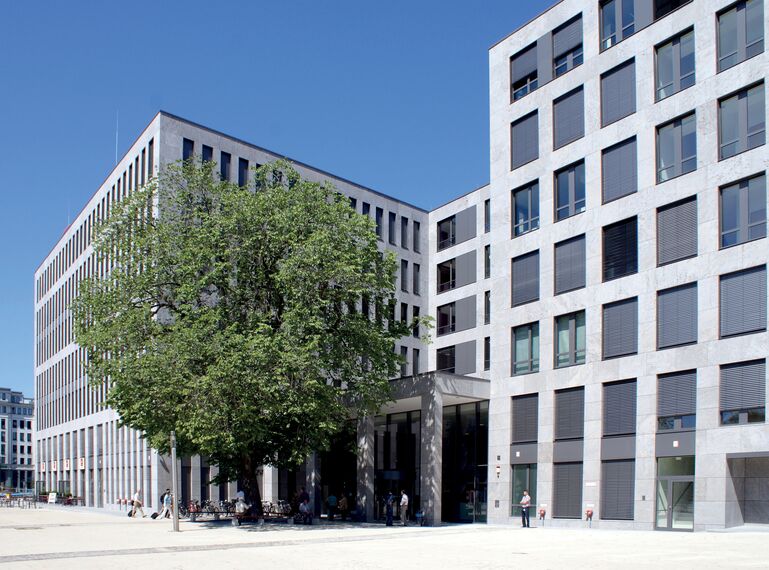 ConceptWall 50 Murs rideaux - Immeuble de bureaux MK3 Office Building situé à Berlin, Allemagne