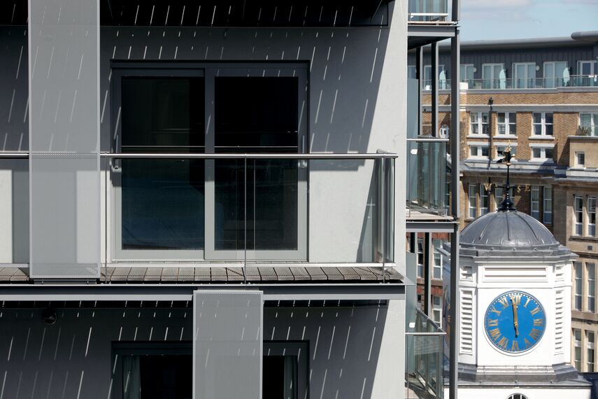 ConceptWall 50 Murs rideaux - Complexe immobilier The Armouries situé à London, Royaume-Uni