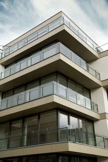 Complexe immobilier Riverside Garden situé à Gent, Belgique