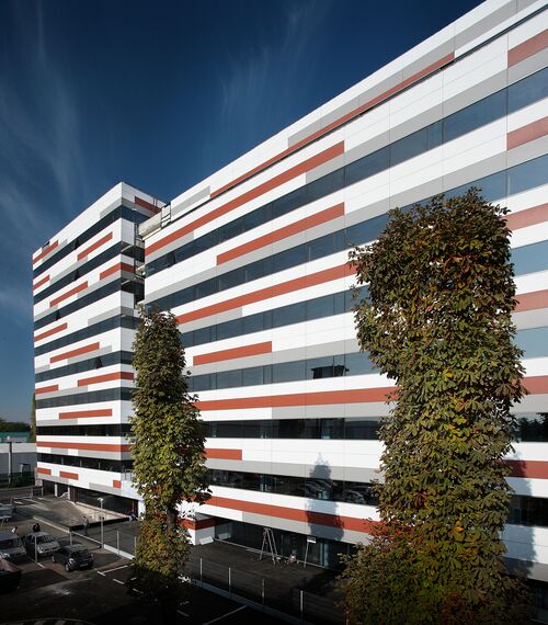 ConceptWall 50 Murs rideaux - RAMS Business centre situé à Bucharest, Roumanie