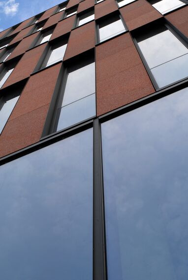ConceptWall 60 Murs rideaux - Tiensevest Office Complex situé à Leuven, Belgique