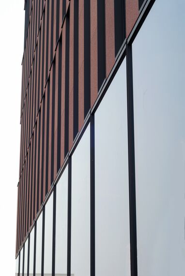 ConceptWall 60 Murs rideaux - Tiensevest Office Complex situé à Leuven, Belgique