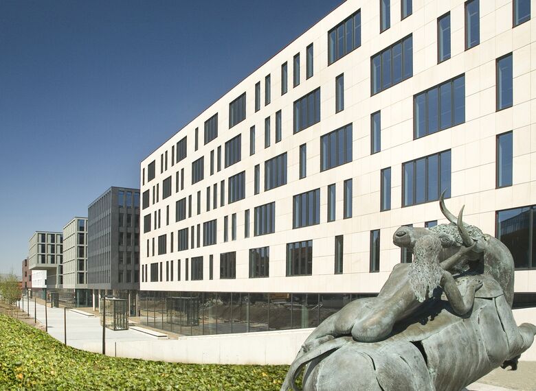 ConceptWall 60 Murs rideaux - Tiensevest Office Complex situé à Leuven, Belgique