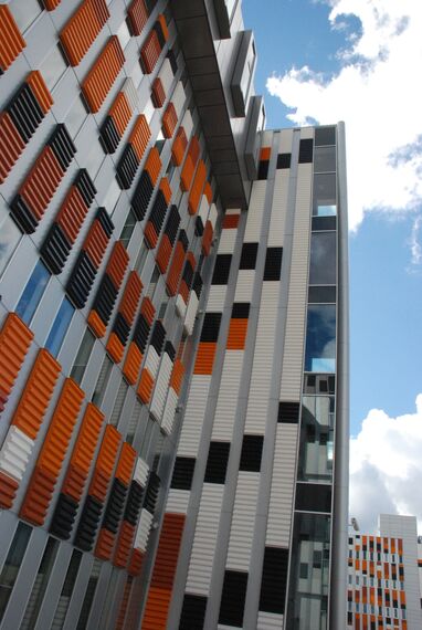 ConceptWall 50 Murs rideaux - Immeuble de bureaux Office Building Duntes Nami situé à Riga, Lettonie