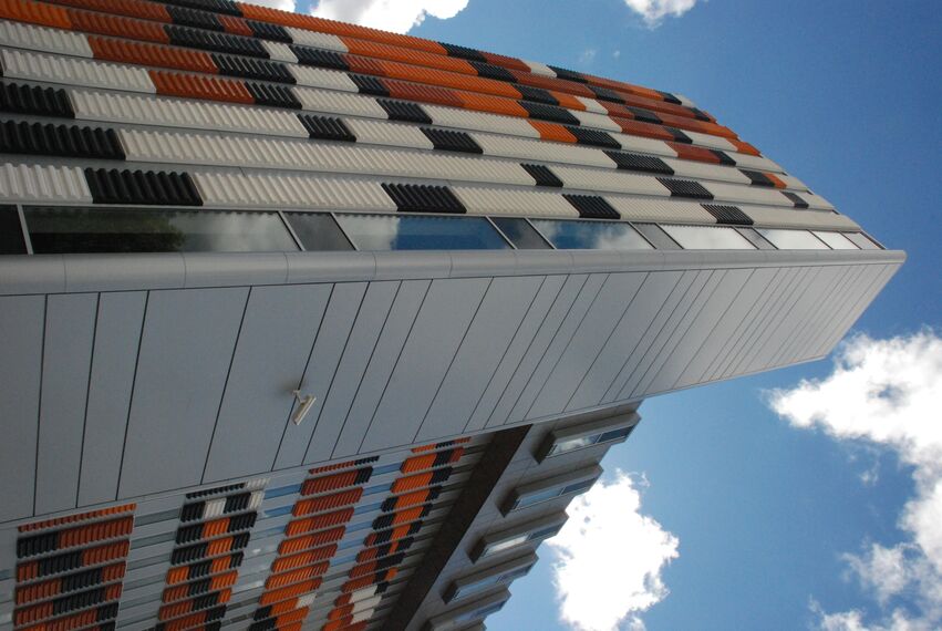 ConceptWall 50 Murs rideaux - Immeuble de bureaux Office Building Duntes Nami situé à Riga, Lettonie