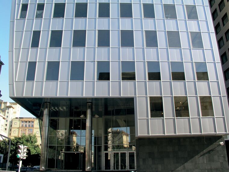 Immeuble de bureaux Capital Tower situé à Moscow, Russie