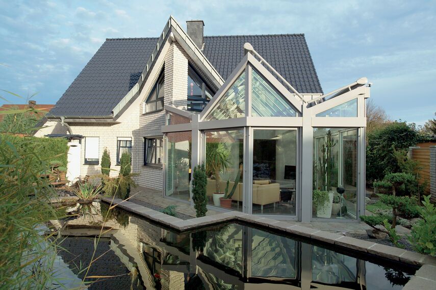 ThermoRoof 200 Vérandas - Maison Private House Tasler situé à Coesfeld, Allemagne