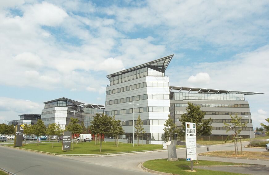 Immeuble de bureaux Arobase Immeuble de bureaux situé à Chasseneuil du Poitou, France