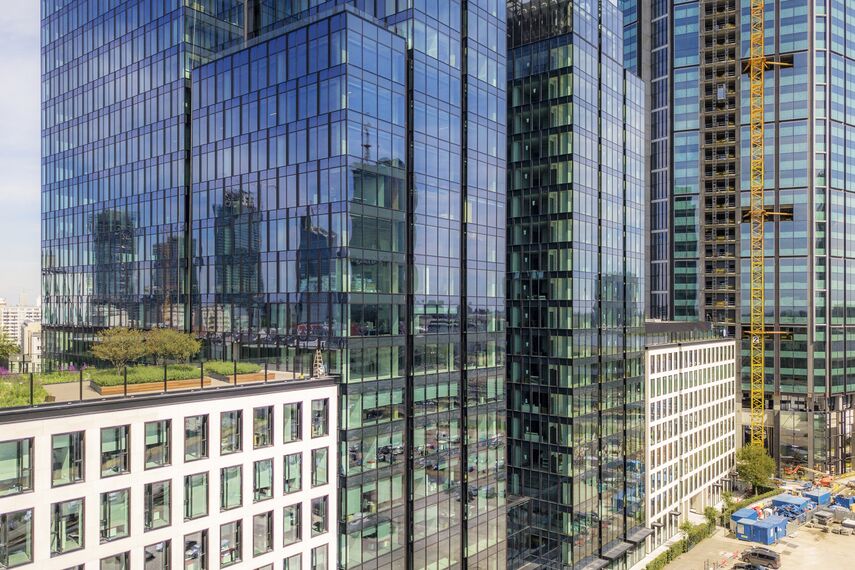 ConceptWall 50 Murs rideaux, MasterLine 8 Fenêtres, CW 50-HI Murs rideaux, CW 50-SC Murs rideaux, MasterLine 8 Standard Fenêtres et MasterLine 8 Fenêtres - Varso 1 & 2 situé à Warsaw, Pologne