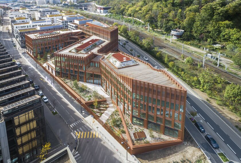 ConceptWall 50 Murs rideaux - Siège Régional de Nexity - Lyon Vaise situé à Lyon, France