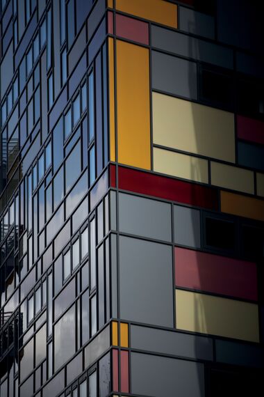 ConceptWall 50 Murs rideaux - Complexe immobilier Matchmakers Wharf situé à Stratford, Royaume-Uni