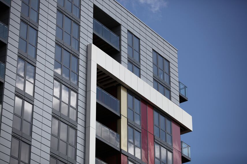 ConceptWall 50 Murs rideaux - Complexe immobilier Matchmakers Wharf situé à Stratford, Royaume-Uni