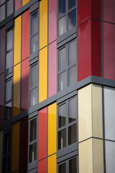 ConceptWall 50 Murs rideaux - Complexe immobilier Matchmakers Wharf situé à Stratford, Royaume-Uni