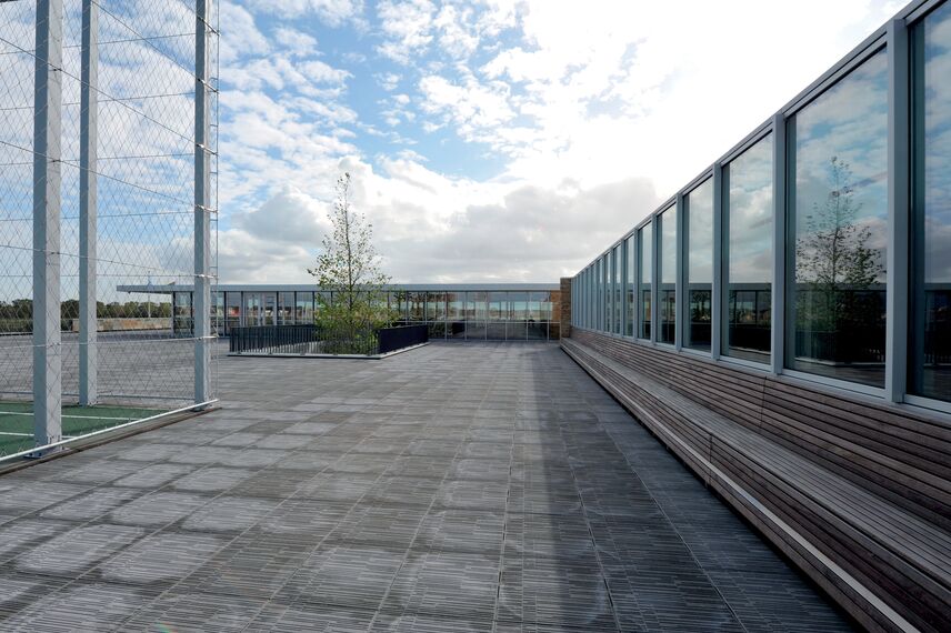 ConceptWall 50 Murs rideaux - Ecole/Collège/Lycée International School Almere situé à Almere, les Pays-Bas