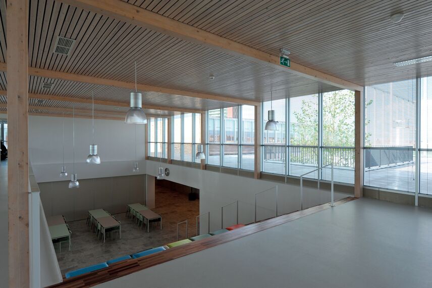 ConceptWall 50 Murs rideaux - Ecole/Collège/Lycée International School Almere situé à Almere, les Pays-Bas