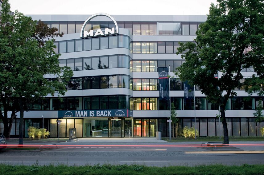 ConceptWall 86 Murs rideaux - MAN Corporate Centre situé à München, Allemagne