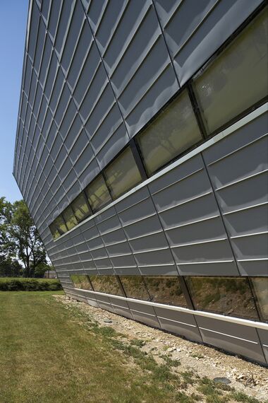 ConceptWall 86 Murs rideaux - Centre sportif Maison des sports de Chateauroux situé à Chateauroux, France