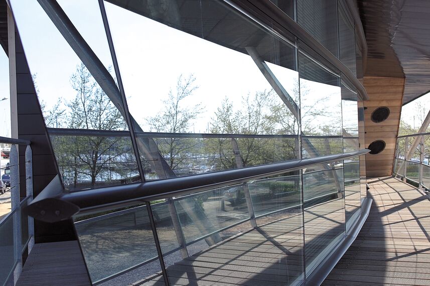 Immeuble de bureaux La Capitainerie situé à Arzal, France