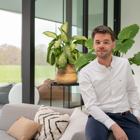 SlimLine 38 Portes, ConceptPatio 130 Coulissants et ConceptSystem 77 Fenêtres - Het Kleine Krikhaar situé à Geesteren, les Pays-Bas