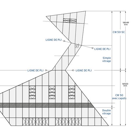 CW 50-SC Murs rideaux - Divertissement Perth Arena situé à Perth, Australie