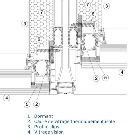 ConceptWall 86 Murs rideaux - Immeuble de bureaux Höfdatorg situé à Reykjavik, Islande