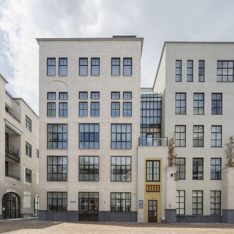 SlimLine 38 Fenêtres et ConceptWall 50 Murs rideaux - Maankwartier situé à Heerlen, les Pays-Bas