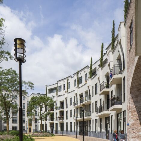 SlimLine 38 Fenêtres et ConceptWall 50 Murs rideaux - Maankwartier situé à Heerlen, les Pays-Bas